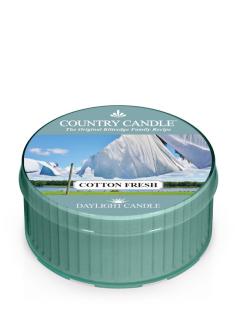 COUNTRY CANDLE Cotton Fresh vonná sviečka (35 g)