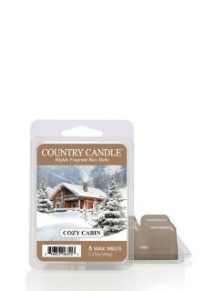 Country Candle Cozy Cabin vonný vosk (64 g)