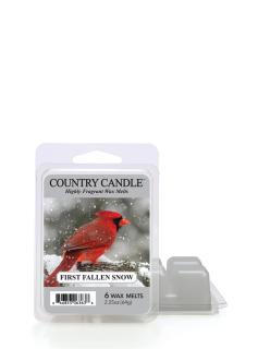 Country Candle First Fallen Snow vonný vosk (64 g)