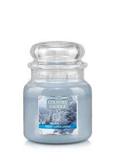 COUNTRY CANDLE Fresh Aspen Snow vonná sviečka stredná 2-knôtová (453 g)