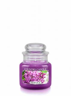 COUNTRY CANDLE Fresh Lilac vonná sviečka mini 1-knôtová (104 g)