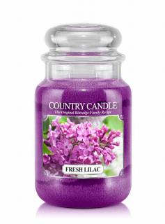 COUNTRY CANDLE Fresh Lilac vonná sviečka veľká 2-knôtová (652 g)