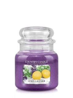 COUNTRY CANDLE Lemon Lavender vonná sviečka stredná 2-knôtová (453 g)