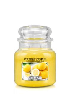COUNTRY CANDLE Lemon Rind vonná sviečka stredná 2-knôtová (453 g)