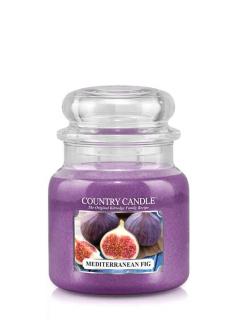 COUNTRY CANDLE Mediterranean Fig vonná sviečka stredná 2-knôtová (453 g)