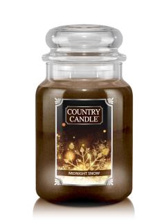 Country Candle Midnight Snow vonná sviečka veľká 2-knôtová (652 g)