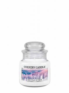 COUNTRY CANDLE Mountain Sunrise vonná sviečka mini 1-knôtová (104 g)