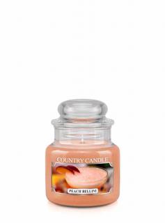 COUNTRY CANDLE Peach Bellini vonná sviečka mini 1-knôtová (104 g)