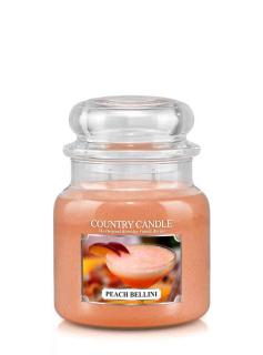 COUNTRY CANDLE Peach Bellini vonná sviečka stredná 2-knôtová (453 g)