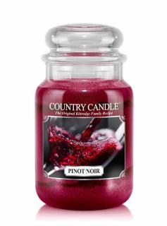 COUNTRY CANDLE Pinot Noir vonná sviečka veľká 2-knôtová (652 g)