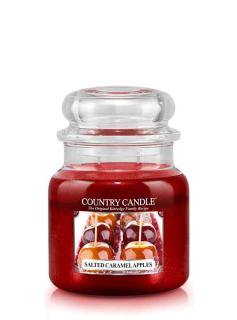 COUNTRY CANDLE Salted Caramel Apples vonná sviečka stredná 2-knôtová (453 g)