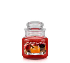 COUNTRY CANDLE Spiced Apple Chai-der vonná sviečka mini 1-knôtová (104 g)