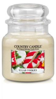 COUNTRY CANDLE Sugar Cookies vonná sviečka stredná 2-knôtová (453 g)