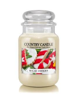 COUNTRY CANDLE Sugar Cookies vonná sviečka veľká 2-knôtová (652 g)