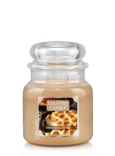 Country Candle Sweet Potato Pie vonná sviečka stredná 2-knôtová (453 g)