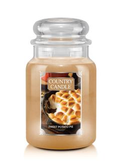 Country Candle Sweet Potato Pie vonná sviečka veľká 2-knôtová (652 g)