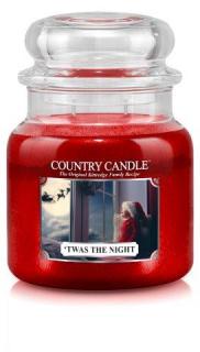 COUNTRY CANDLE 'Twas the Night vonná sviečka stredná 2-knôtová (453 g)