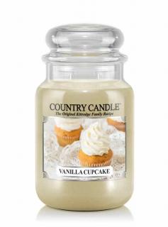 COUNTRY CANDLE Vanilla Cupcake vonná sviečka veľká 2-knôtová (652 g)