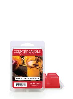 Country Candle Warm Cider Sangria vonný vosk (64 g)