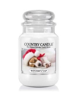 COUNTRY CANDLE Winter's Nap vonná sviečka veľká 2-knôtová (652 g)