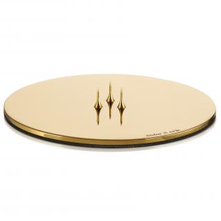 ester-erik Candle plates | Gold | Shiny