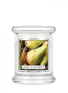 Kringle Candle Anjou & Allspice vonná sviečka mini 1-knôtová (127 g)