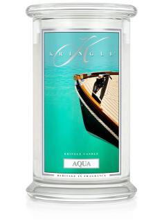 Kringle Candle AQUA vonná sviečka veľká 2-knôtová (624 g)