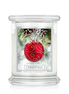 Kringle Candle CHRISTMAS vonná sviečka stredná 2-knôtová (411 g)