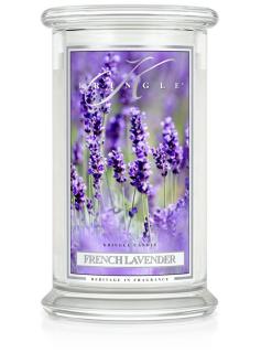 Kringle Candle French Lavender vonná sviečka veľká 2-knôtová (624 g)