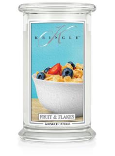 Kringle Candle Fruit & Flakes vonná sviečka veľká 2-knôtová (624 g)