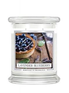 Kringle Candle Lavender Blueberry vonná sviečka stredná 2-knôtová (411 g)