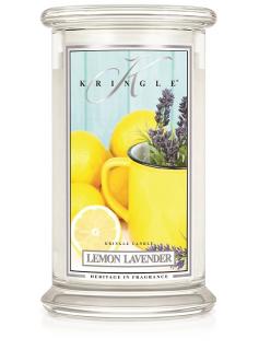 Kringle Candle Lemon Lavender vonná sviečka veľká 2-knôtová (624 g)