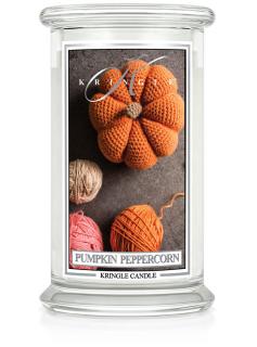 Kringle Candle Pumpkin Peppercorn vonná sviečka veľká 2-knôtová (624 g)