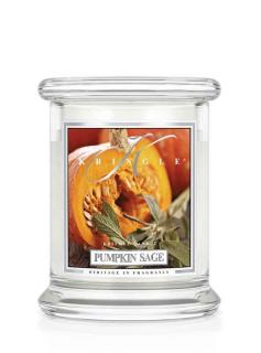 Kringle Candle Pumpkin Sage vonná sviečka malá 1-knôtová (240 g)