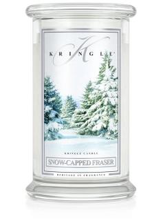 Kringle Candle Snow Capped Fraser vonná sviečka veľká 2-knôtová (624 g)