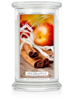 Kringle Candle Spiced Apple vonná sviečka veľká 2-knôtová (624 g)