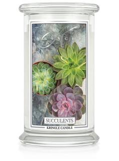 Kringle Candle Succulents vonná sviečka veľká 2-knôtová (624 g)