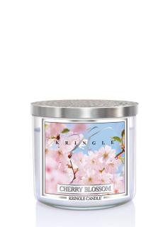 Kringle Candle TUMBLER Cherry Blossom 3-knôtová vonná sviečka 411g
