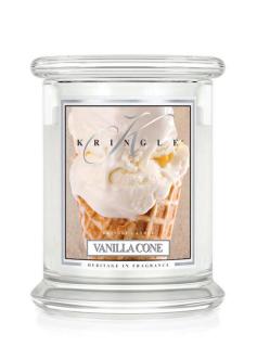 Kringle Candle Vanilla Cone vonná sviečka stredná 2-knôtová (411 g)