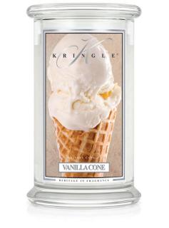 Kringle Candle Vanilla Cone vonná sviečka veľká 2-knôtová (624 g)