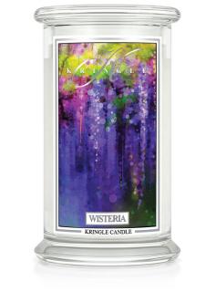 Kringle Candle Wisteria vonná sviečka veľká 2-knôtová (624 g)
