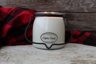 MILKHOUSE CANDLE Cabin Fever vonná sviečka BUTTER JAR 2-knôtová (454 g)