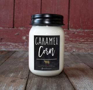 MILKHOUSE CANDLE Caramel Corn vonná sviečka Farmhouse Jar (368 g)