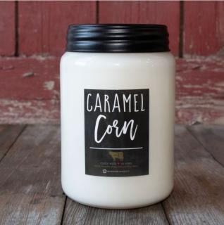 MILKHOUSE CANDLE Caramel Corn vonná sviečka Farmhouse Jar (737 g)