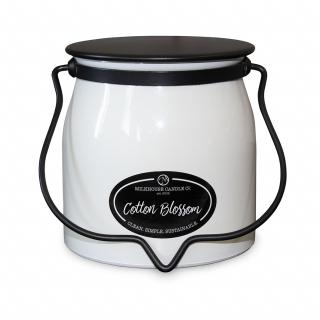 MILKHOUSE CANDLE Cotton Blossom vonná sviečka BUTTER JAR 2-knôtová (454 g)