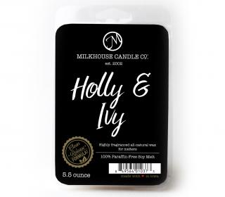 MILKHOUSE CANDLE Holly & Ivy vonný vosk 155g