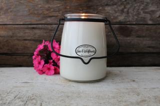 MILKHOUSE CANDLE Lilac & Wildflowers vonná sviečka BUTTER JAR (624 g)