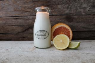 MILKHOUSE CANDLE Limoncello vonná sviečka MILKBOTTLE (227 g)