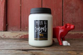 MILKHOUSE CANDLE Milk & Sugar vonná sviečka Farmhouse Jar (737 g)