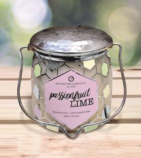 MILKHOUSE CANDLE Passionfruit Lime vonná sviečka BUTTER JAR 2-knôtová (454 g)